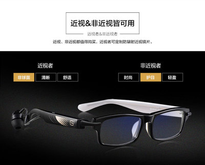 GERMART智能藍(lán)牙眼鏡 融合視覺與聽覺的時尚科技伴侶